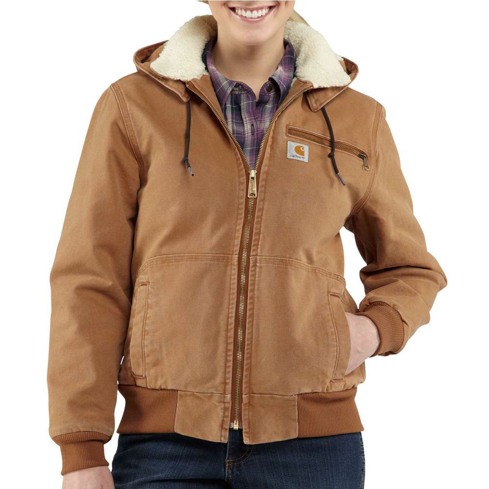 sherpa lined carhartt jacket
