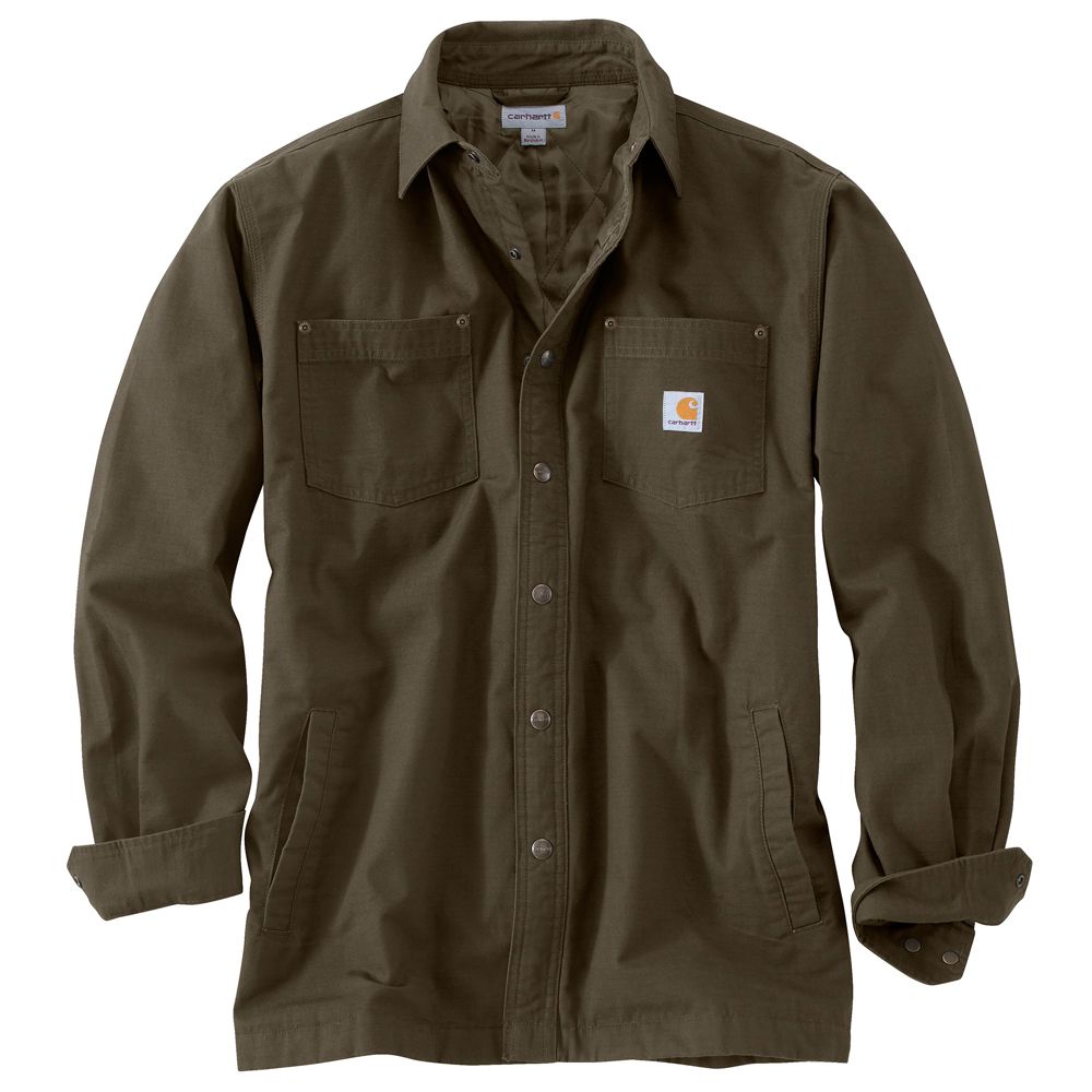 Buy Cheap Carhartt Chatfield Ripstop Shirt Jacket | Camouflage.ca