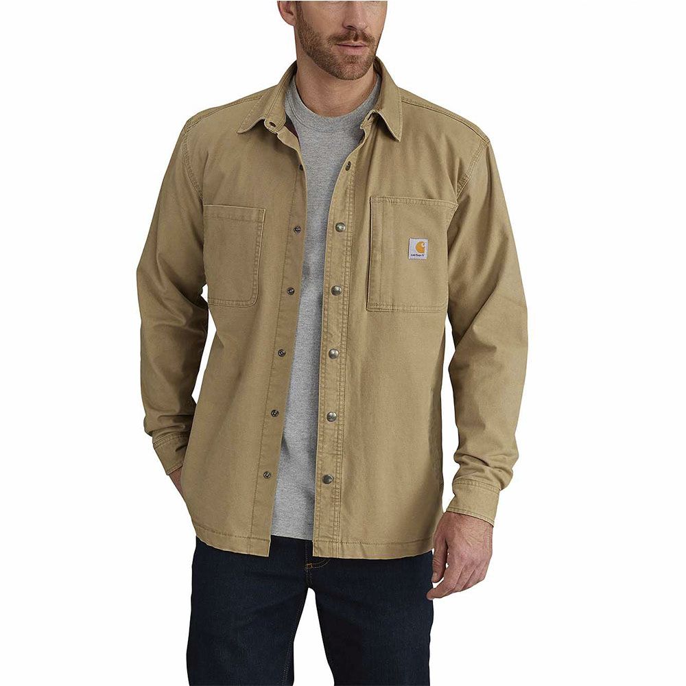 Buy Cheap Carhartt Rugged Flex Rigby Shirt Jacket | Camouflage.ca