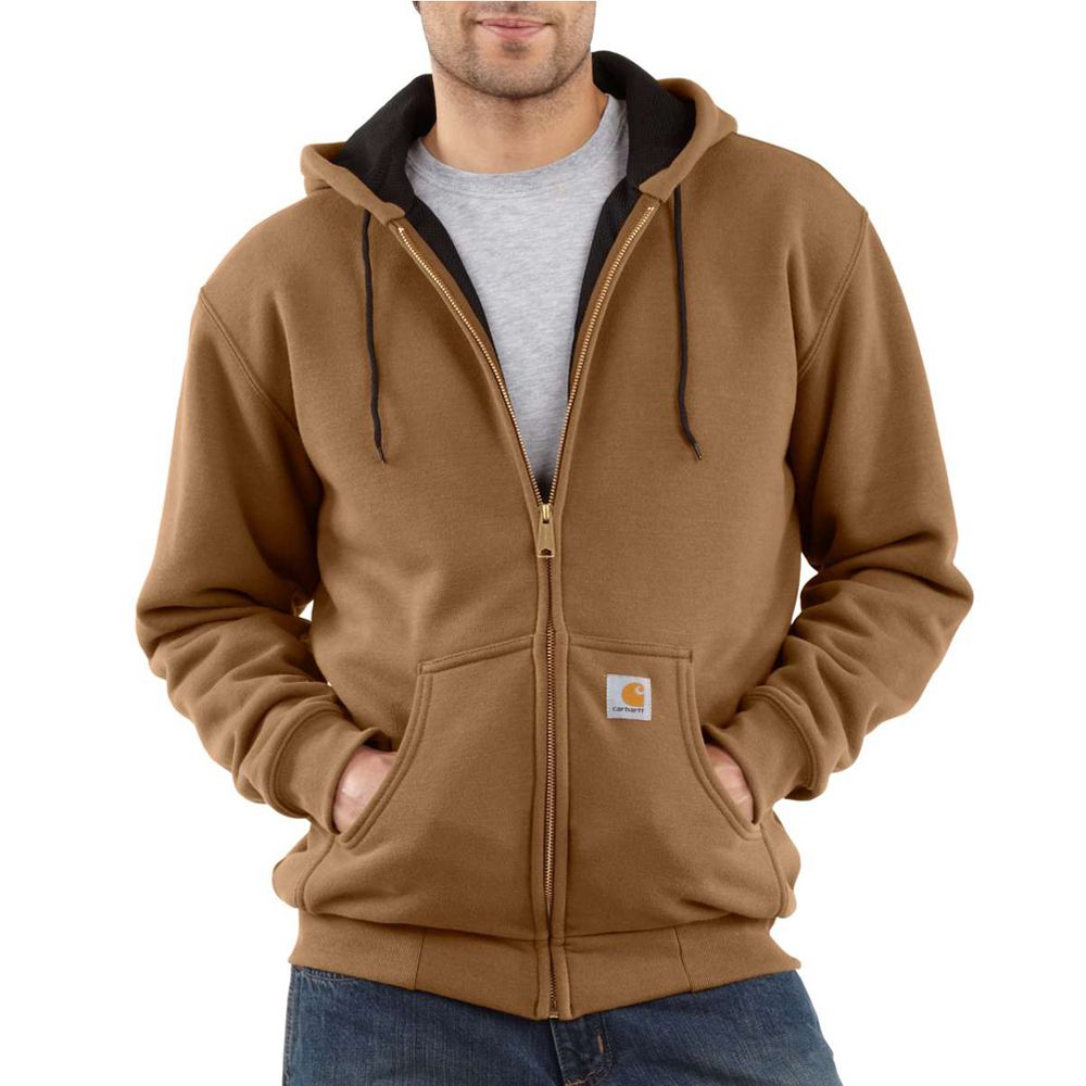 Carhartt Thermal Lined Zip Front Hooded Sweatshirt | Camouflage.ca