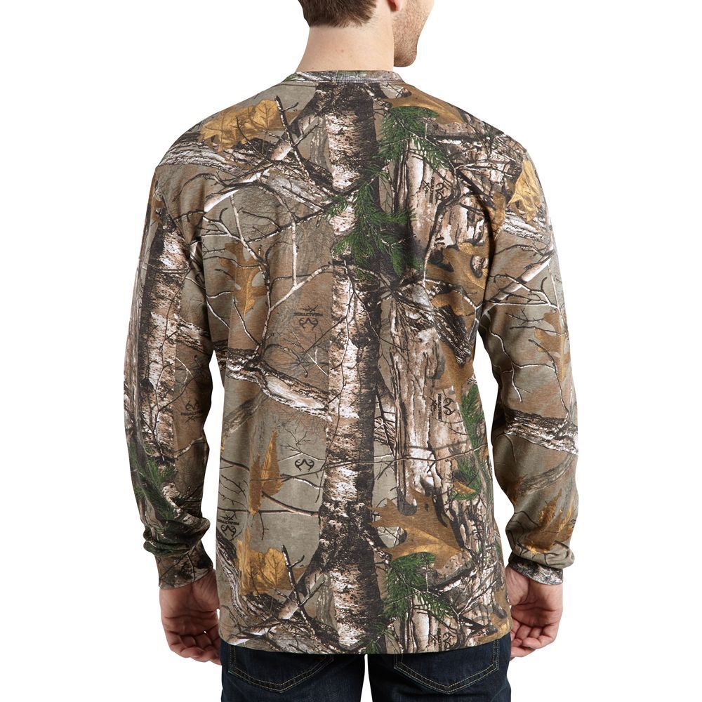 Buy Cheap Carhartt Camo Long-Sleeve T 