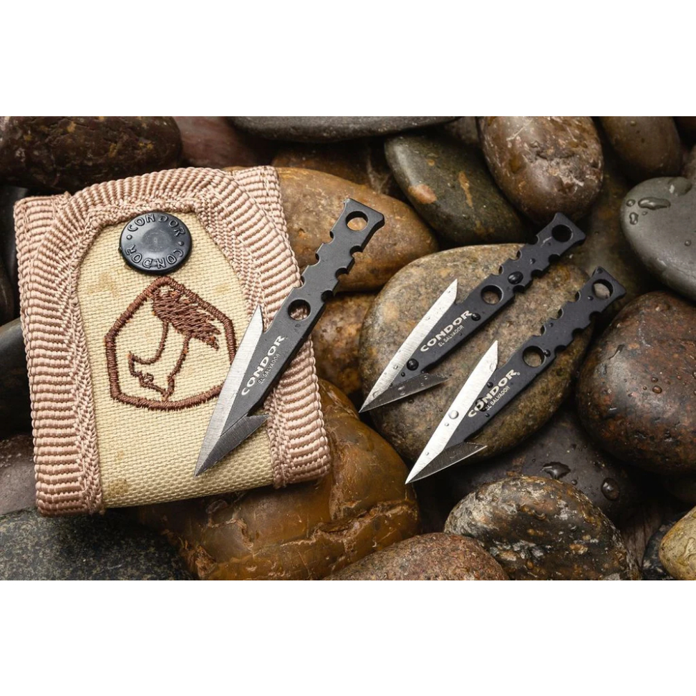 Condor Tool & Knife CTK113-2.75HC Pocket Pike Fishing Spear Set 