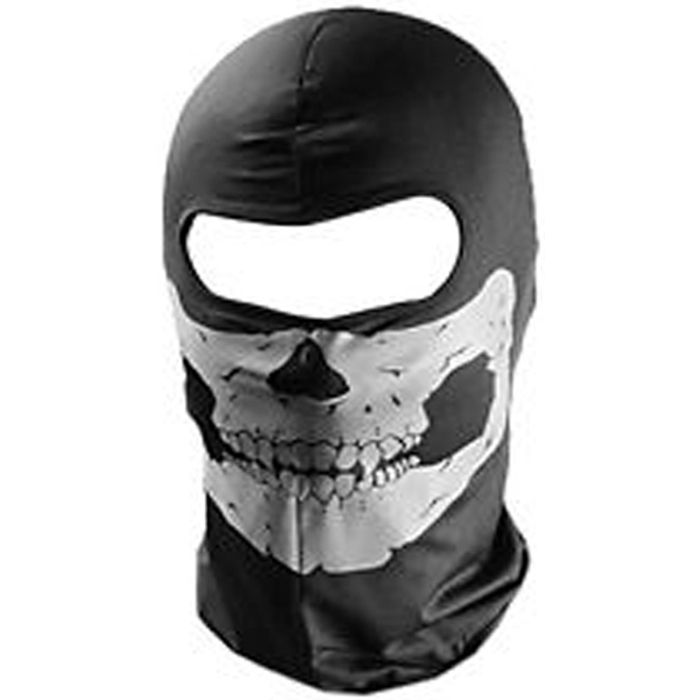 Black Skull Balaclava Camouflageca 9706