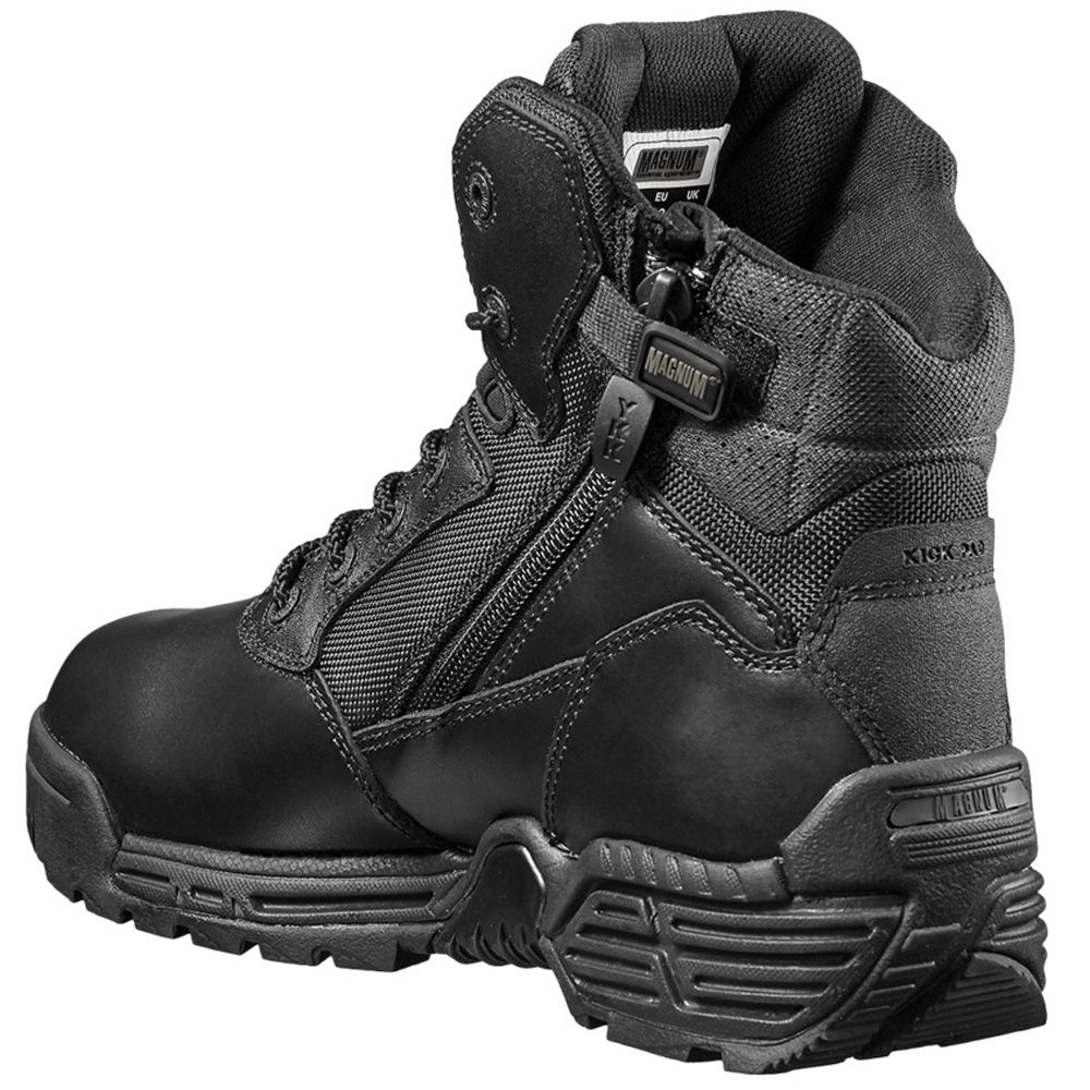 Magnum Mens Stealth 6" Side Zip Composite Toe Tactical Combat Police Boots 5312 