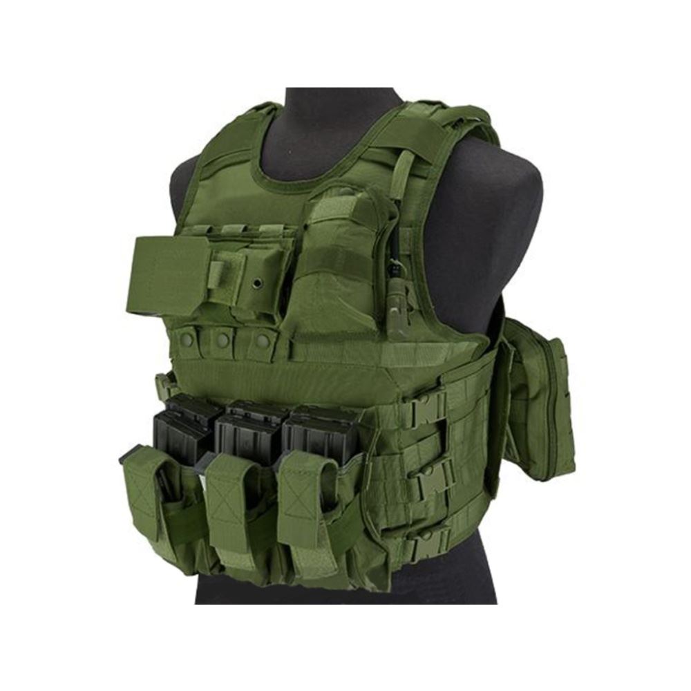 Buy MEA Tactical Vest With M4 Pouches And Bladder Camouflage.ca