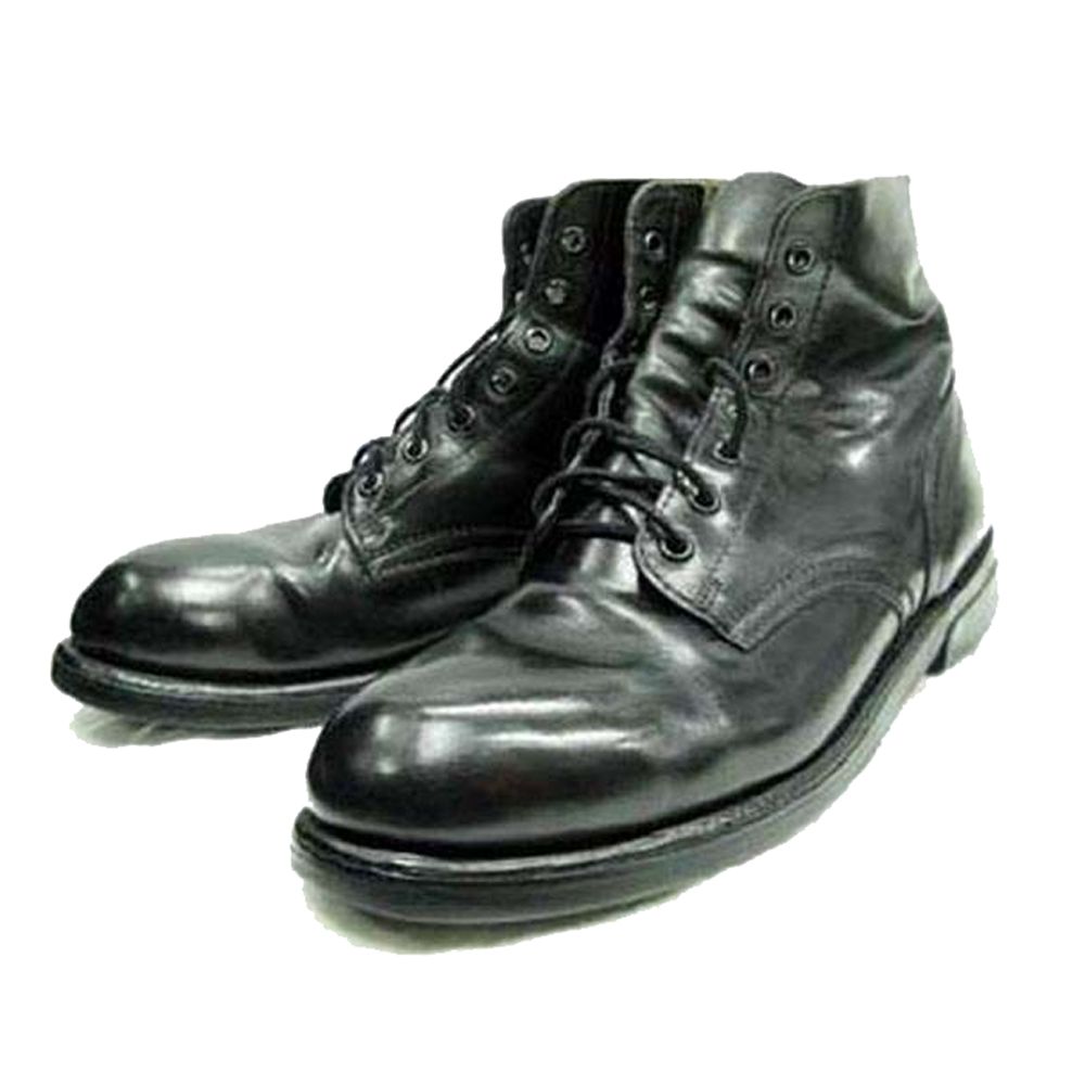 high gloss parade boots