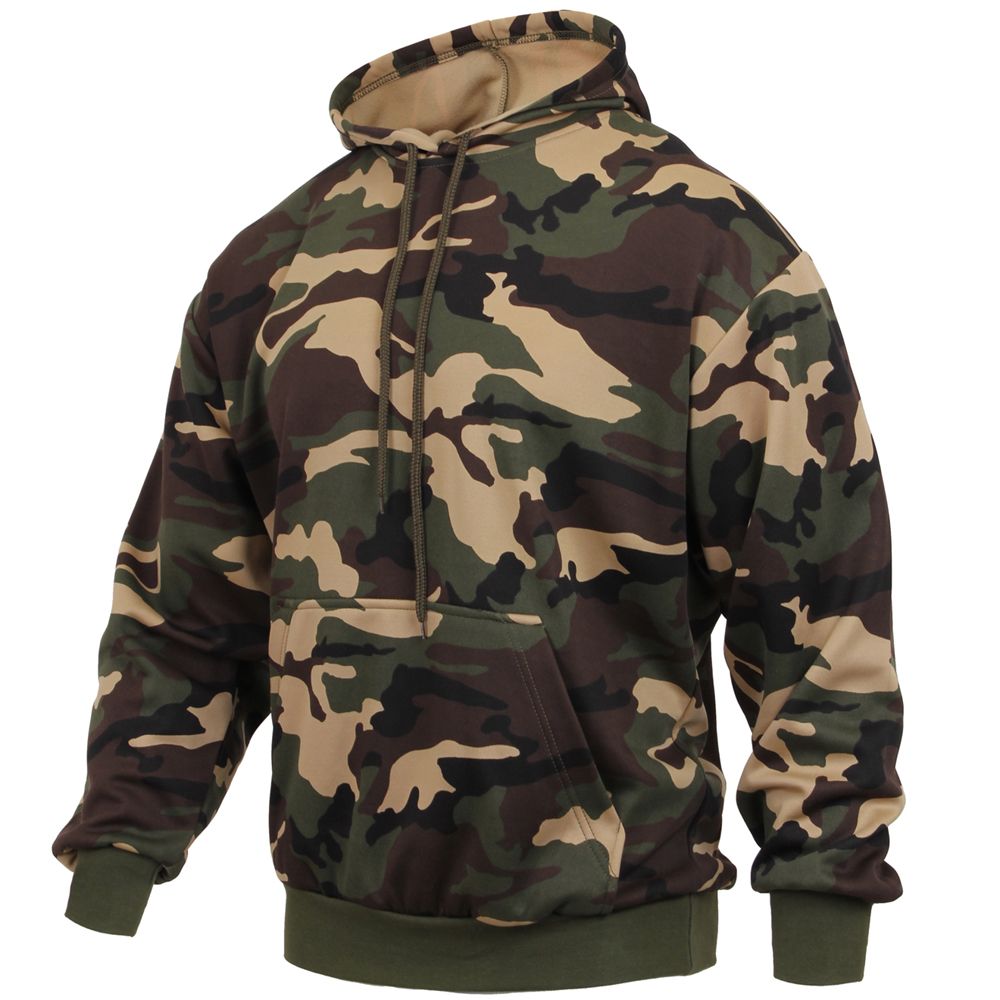Performance Polyester Pullover Hoodie | Camouflage.ca