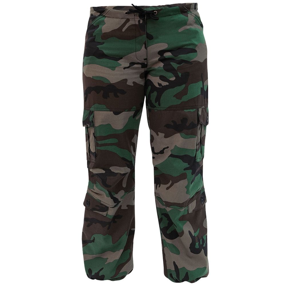 Womens Unwashed Camo Paratrooper Fatigue Pants | Camouflage.ca