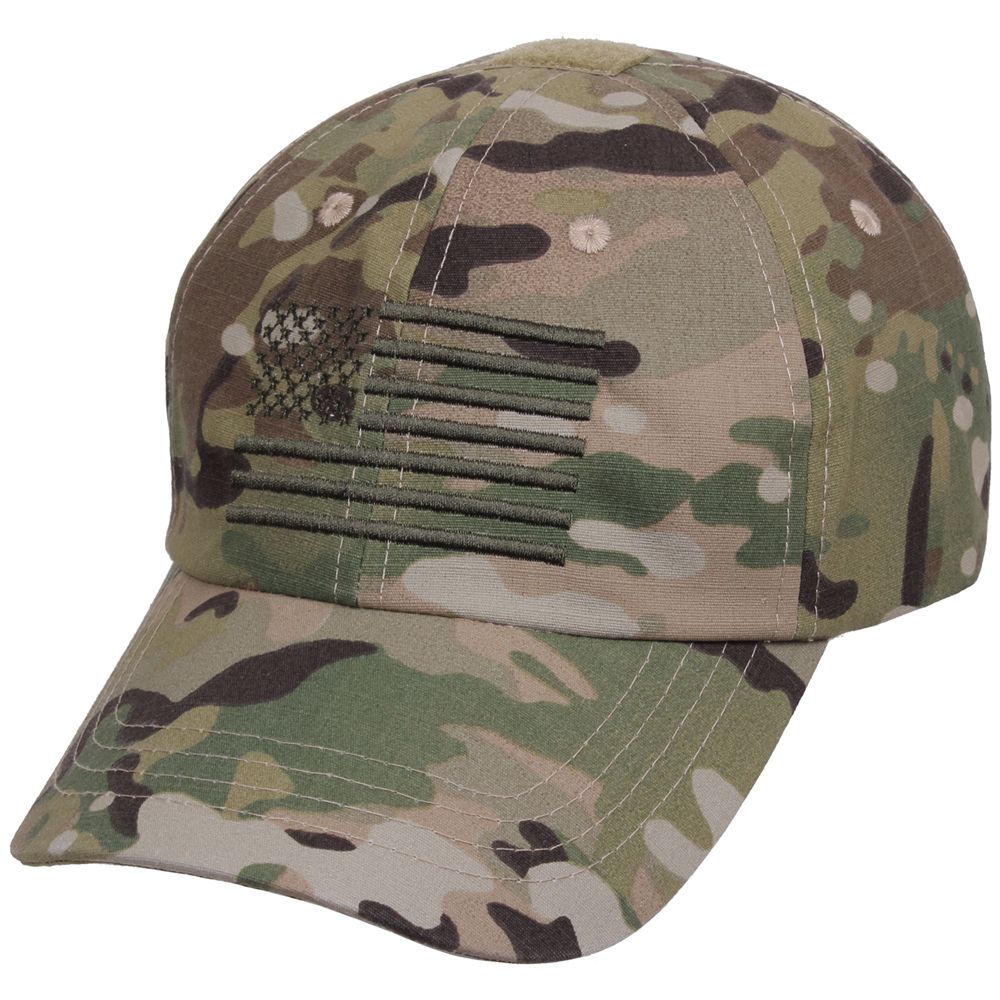 Tactical Operator Cap with US Flag | Camouflage.ca