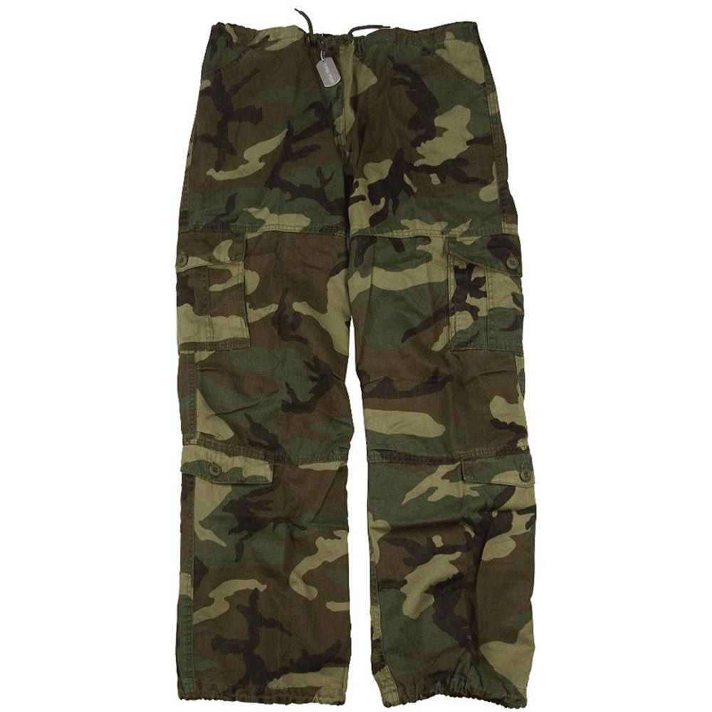 Girls Vintage Camo Paratrooper Fatigue Pants | Camouflage.ca