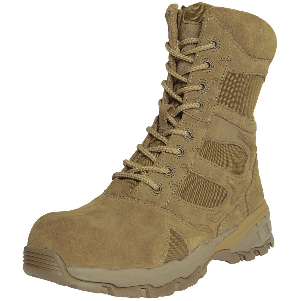 Ultra Force AR 670-1 Forced Entry Composite Toe 8 Inch Tactical Boot ...