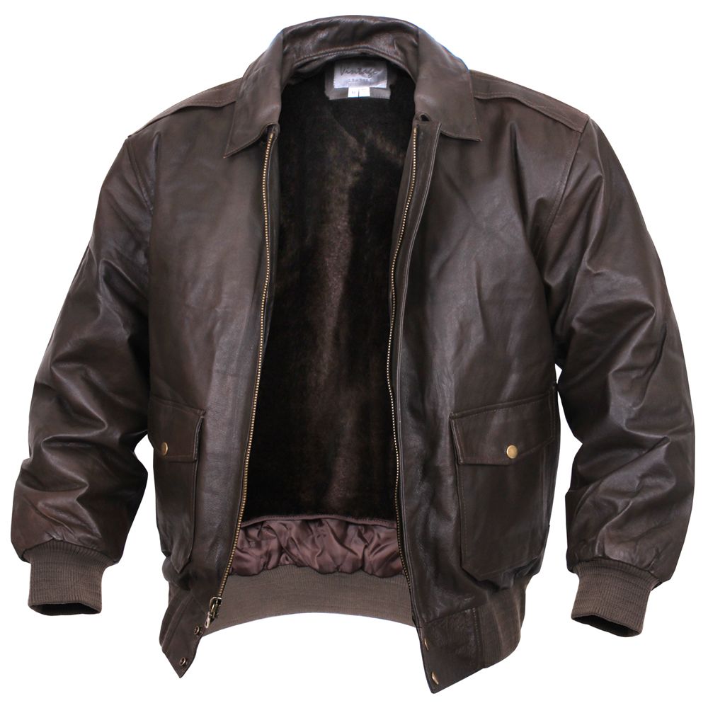 Purchase Mens Classic A-2 Leather Flight Jacket | CamouflageUSA