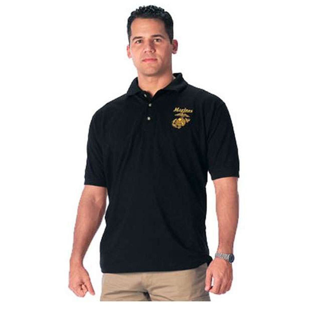 Mens Military Embroidered Army Polo T-Shirt | Camouflage.ca