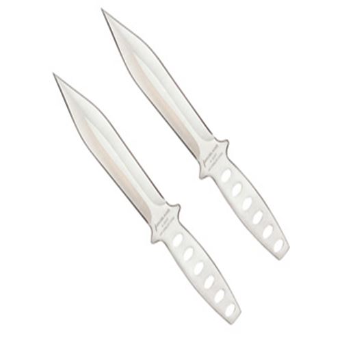 Aeroblades Throwing Knife Set - Chrome