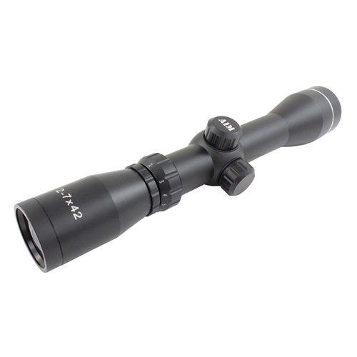 2-7x42 30mm Scout Rifle Scope w/ Mil-Dot Reticle
