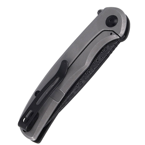 Nox Folding Knife - Carbon Fiber & Steel Handle