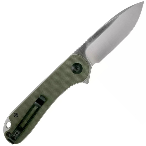 Elementum D2 Flipper Knife G10 Handle