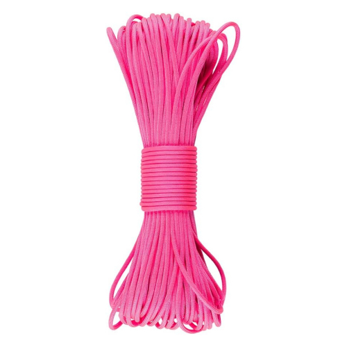 100 ft Neon Pink Military Paracord