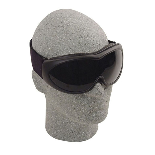 Black The Grunt Tactical Goggles with Smoke Lenses