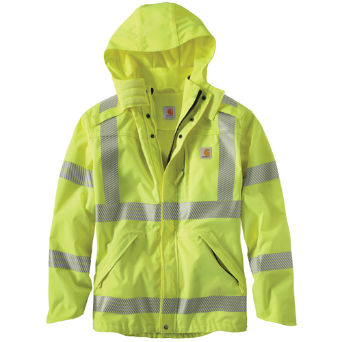 High-Visibility Class 3 Waterproof Jacket