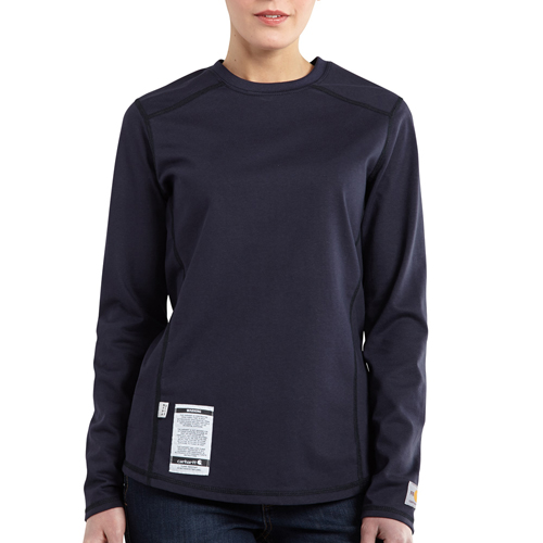 Carhartt Flame-Resistant Cotton Long-Sleeve Womens T-Shirt