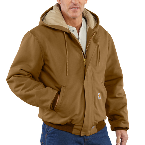 Mens Flame-Resistant Loose Fit Duck Insulated Active Jacket