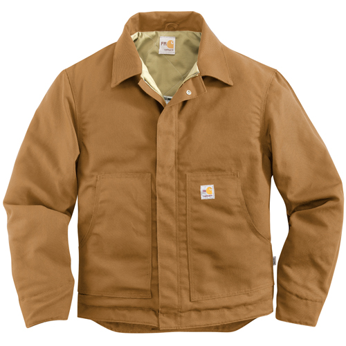 Carhartt Flame-Resistant Canvas Dearborn Quilt-Lined Jacket