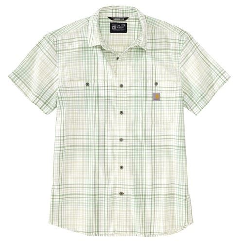 Carhartt Rugged Flex Relaxed Fit Lightweight Short-Sleeve Plaid Shirt