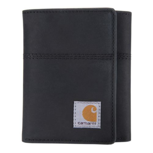 Carhartt Saddle Leather Trifold Wallet 