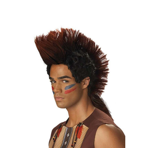 California Man Indian Warrior Wig