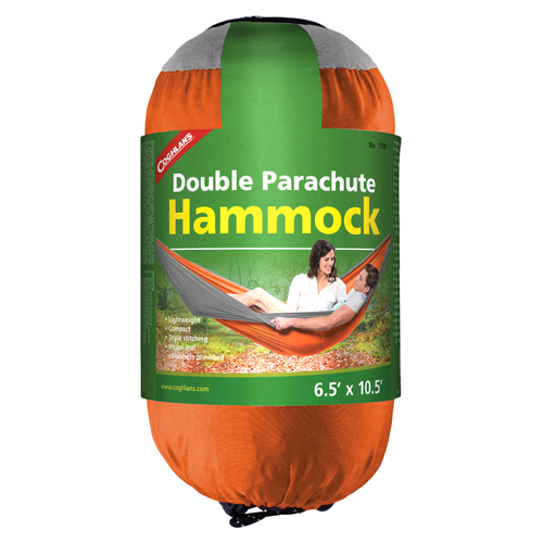 Double Orange Parachute Hammock