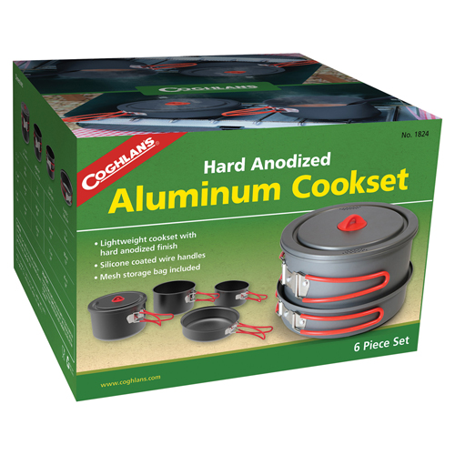  Hard Anodized Aluminum Cookset