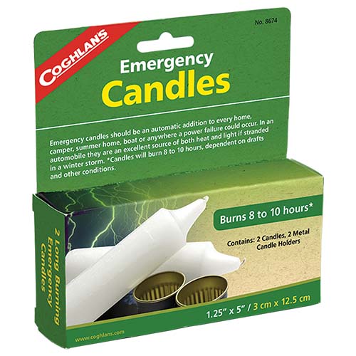 Emergency 2 Pack Candles