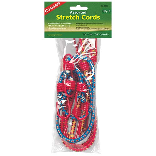 Stretch 6 Pack Cord Asst