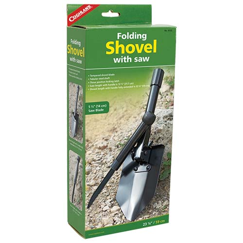 Folding Shovel with Saw