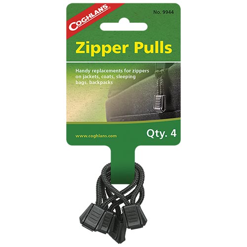 Zipper 4 Pack Pulls