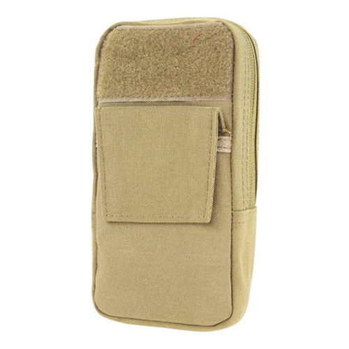 Hook and Loop GPS Pouch - Tan