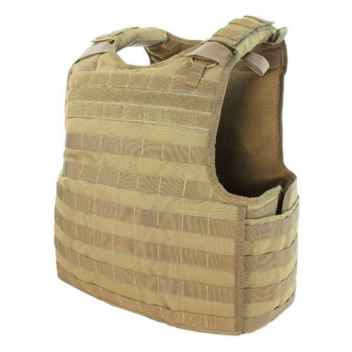 Quick Release Plate Carrier - Tan