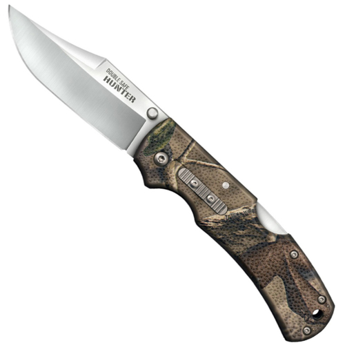 Double Safe Hunter Camo GFN Handle Folding Knife