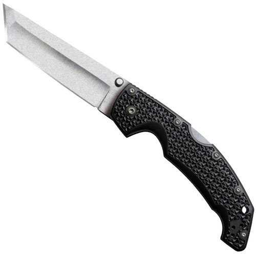Large Voyager 4 Inch Stonewash Tanto Blade Knife