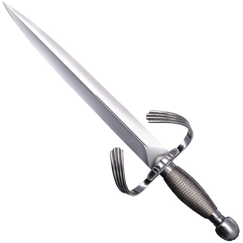 Cold Steel Large 1055 Carbon Steel Blade Parrying Dagger