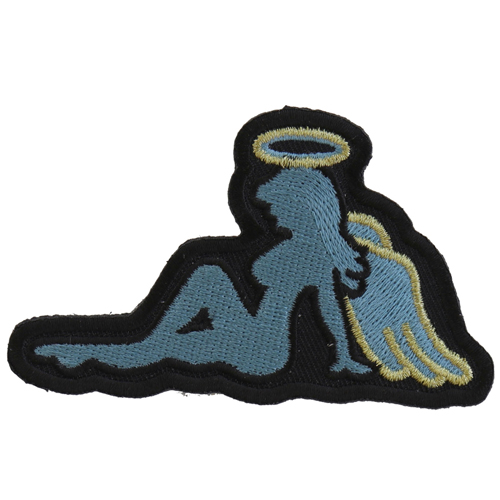 CP Girl Embroidered Patch - 3.5x2 Inch