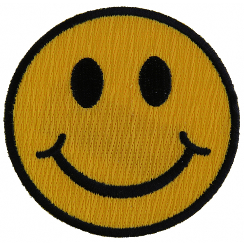 CP Smiley Face Patch - 3x3 Inch