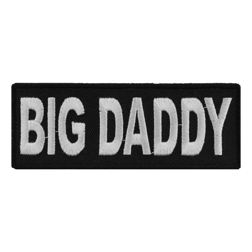 Big Daddy Biker Patch - 4x1.5 inch