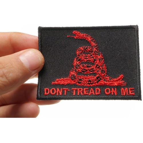 Don't Tread On Me Gadsden Flag Patch