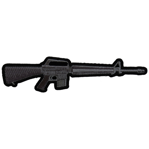M16 Rifle Patch - 6x1.5 Inch
