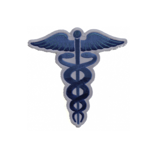 Medic Symbol Patch Blue