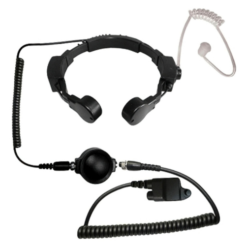 Headsets Assault Modular Throat Microphone w/ PTT - Kenwood 2-Pin