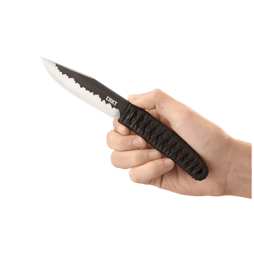 NISHI Titanium Nitride Finish Fixed Knife