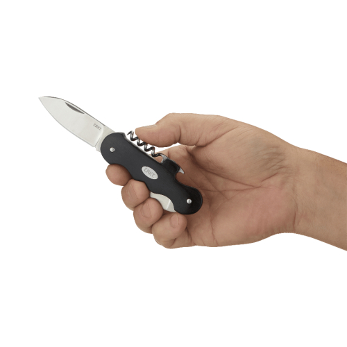 Triple Play Folding Knife w/ Corkscrew